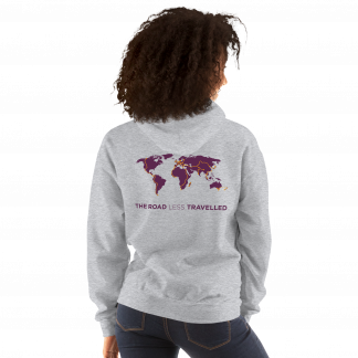 TDA world map hoodie